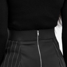 Dolce & Gabbana Women's Striped Hot Pants in Black