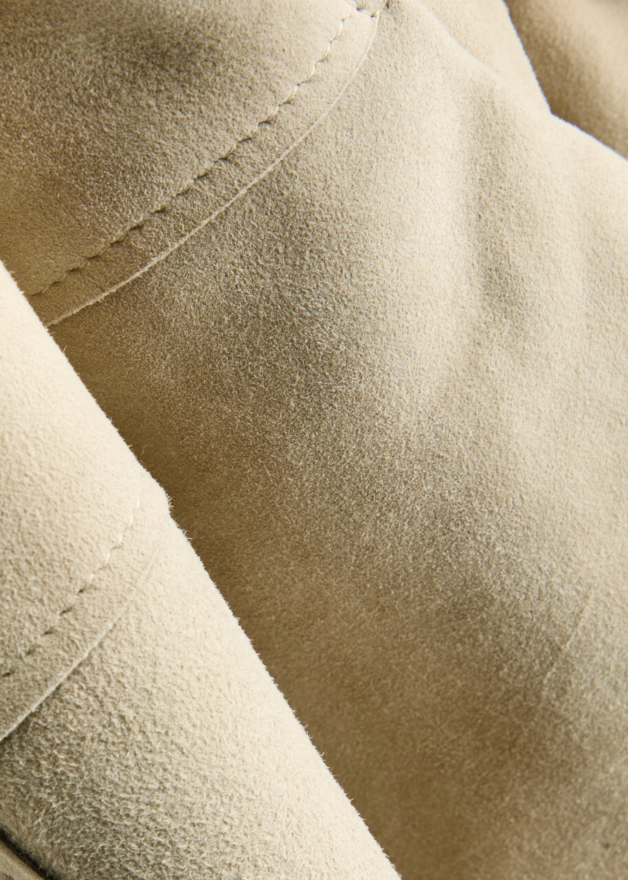 Remain BY Birger Christensen Suede Jacket Beige