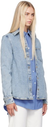 TOTEME Blue Petite Denim Shirt