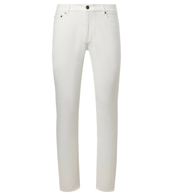 Photo: Etro Pegaso low-rise straight jeans