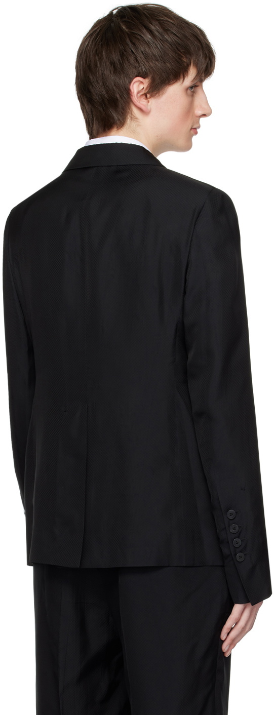 SAPIO Black Check Blazer