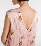 Emilia Wickstead Meave floral satin minidress