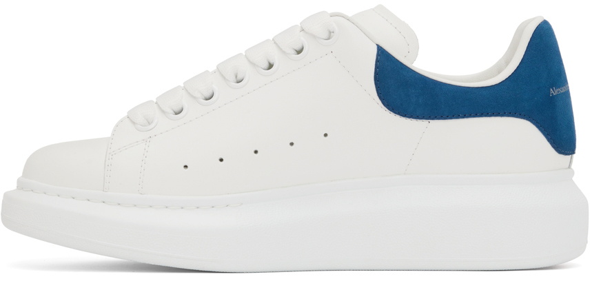 Alexander McQueen White Oversized Low-Top Sneakers