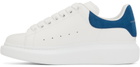 Alexander McQueen White Oversized Low-Top Sneakers