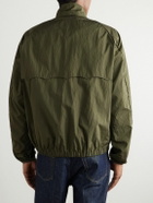 Baracuta - G9 Logo-Print Shell Harrington Jacket - Green