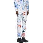 S.R. STUDIO. LA. CA. White SOTO Hand-Dyed Jeans