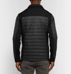 Fusalp - Ted Quilted Perfortex and Softshell Ski Jacket - Black