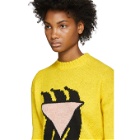 Prada Yellow Banana Sweater