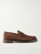 Officine Creative - Sax Flexi 001 Suede Loafers - Brown
