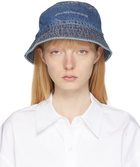 Alexander Wang Blue Denim Bucket Hat