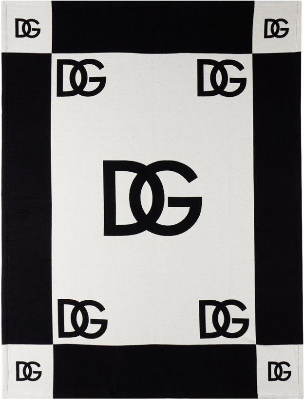 Photo: Dolce & Gabbana Black & White DG Throw