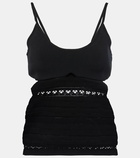 Victoria Beckham Cami cutout tank top