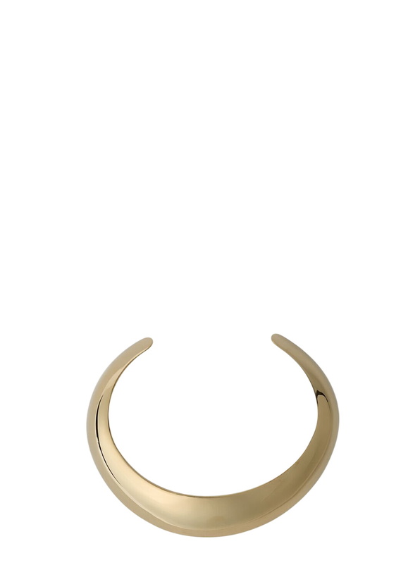 Photo: Saint Laurent Polished Metal Cuff Bracelet