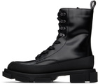 both Black High Gao Boots