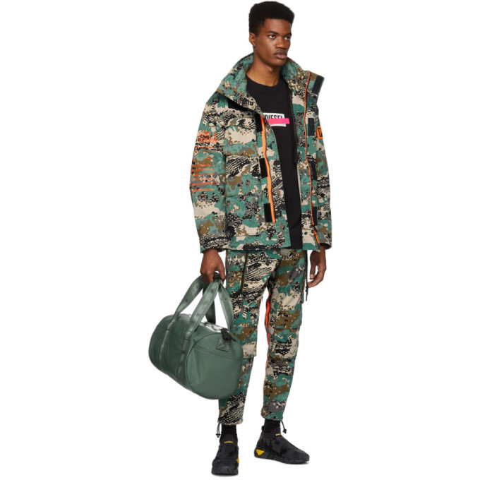 Diesel Green Camo J-Toucha Coat