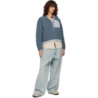The North Face Blue Yumiori Off Peak 1/2-Zip Jacket