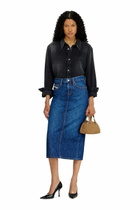 Diesel Denim midi skirt - Skirts Womens in Blue