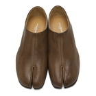 Maison Margiela Brown Slip-On Tabi Loafers