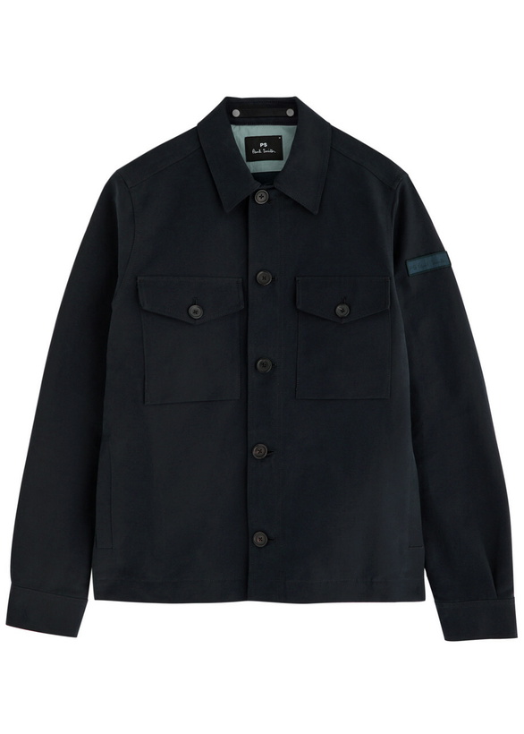 Photo: PS Paul Smith Military Cotton-blend Jacket Navy