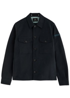 PS Paul Smith Military Cotton-blend Jacket Navy