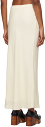 Gabriela Hearst Off-White Belo Maxi Skirt