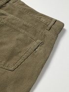 Folk - Straight-Leg Cotton-Corduroy Trousers - Green