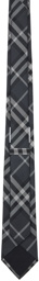 Burberry Gray Check Tie