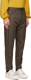 4SDESIGNS Taupe Carpenter Trousers