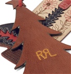 RRL - Set of Four Painted Leather Ornaments - Unknown