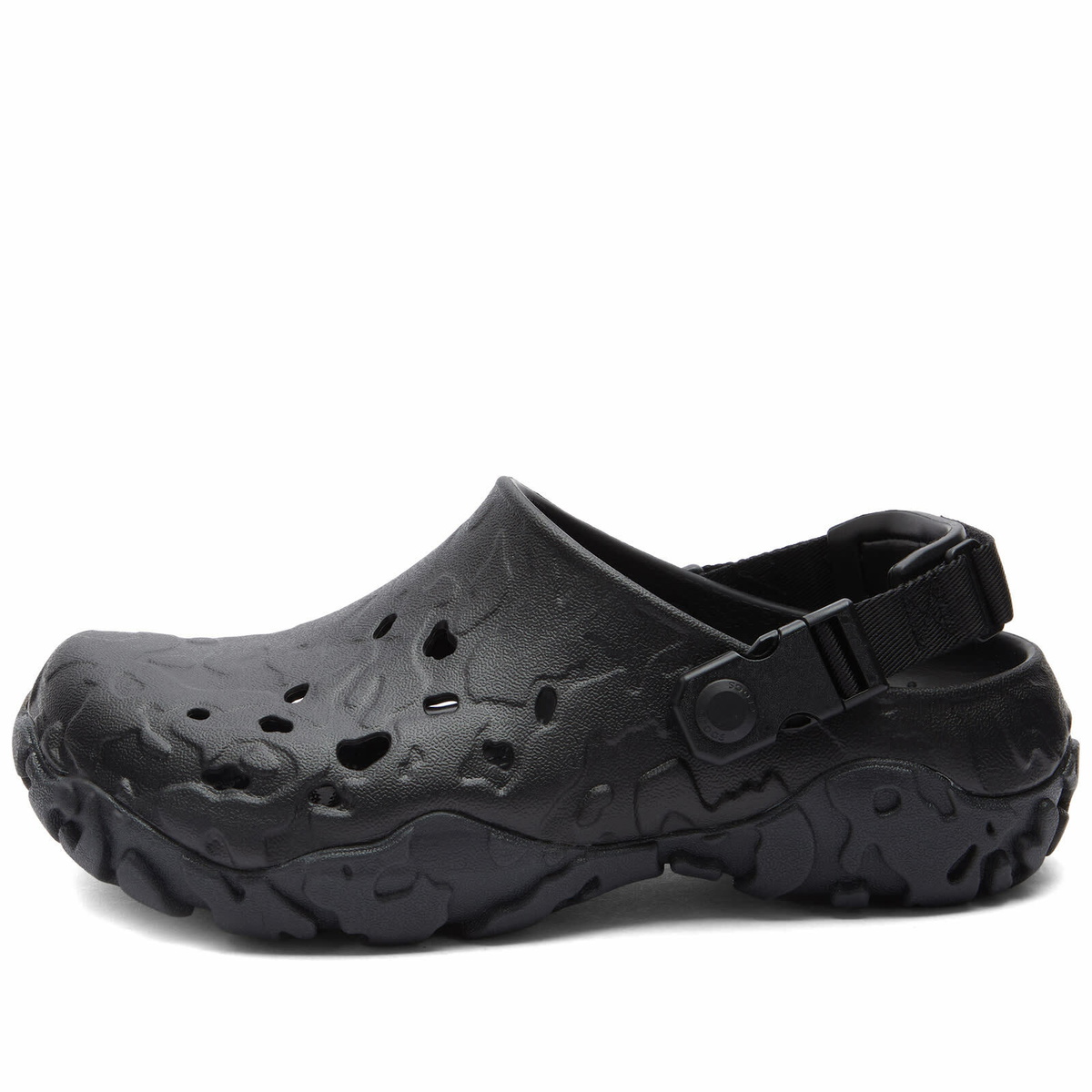 Crocs All-Terrain Atlas Clog in Black/Black