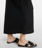 Velvet Beka linen maxi skirt