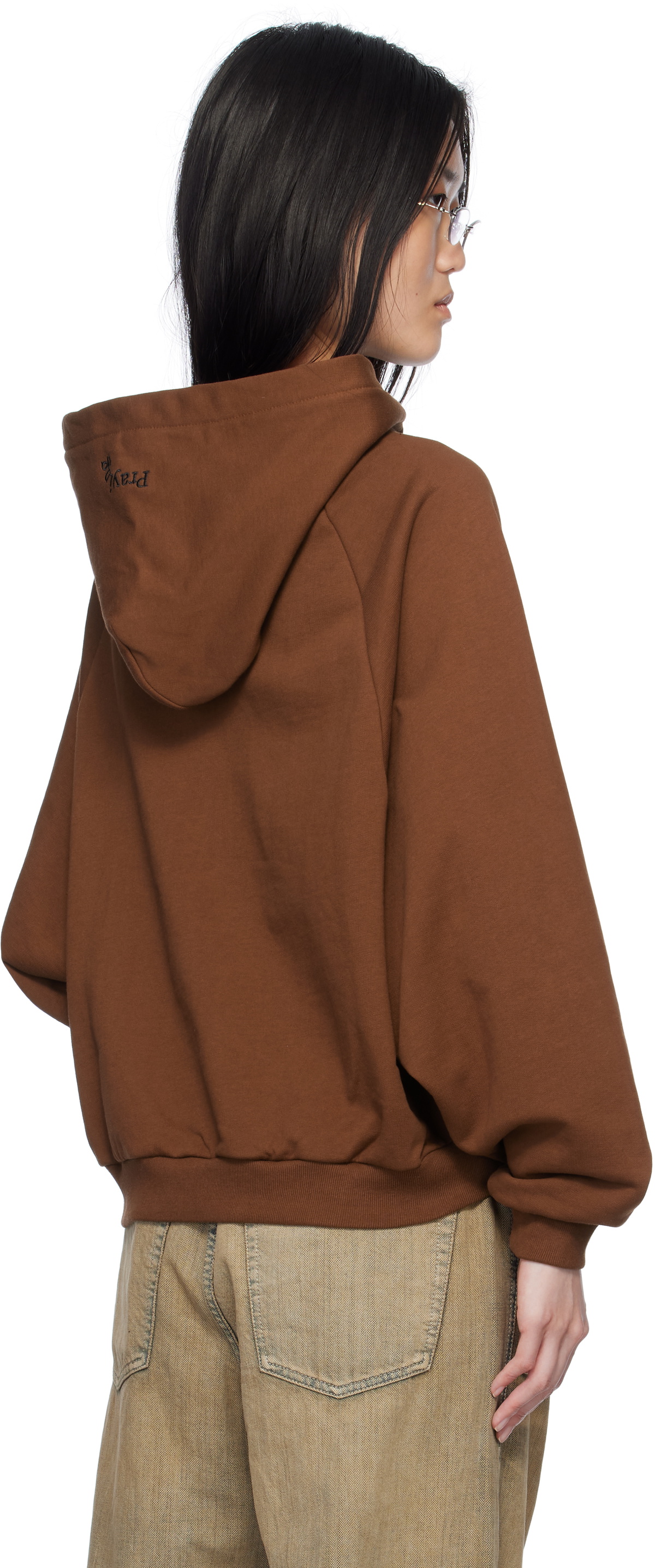 Praying Brown Passion Hoodie