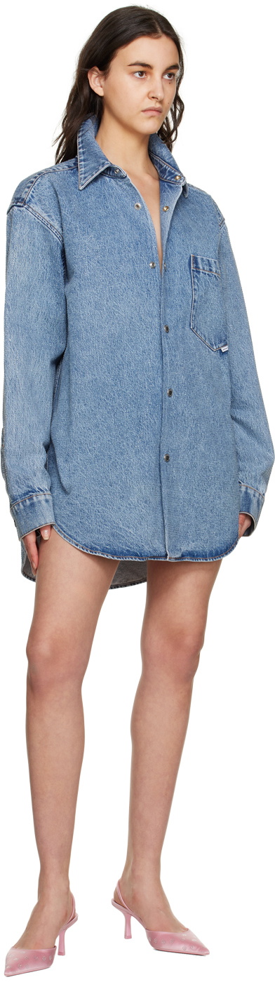 ジャケット・アウター alound oversized vintage denim shirts A4031B-