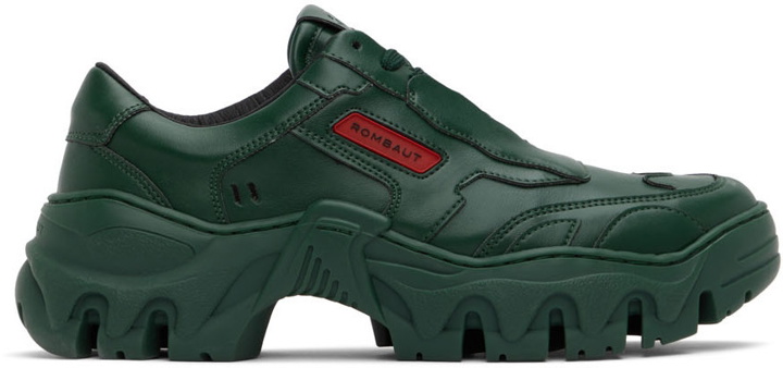 Photo: Rombaut SSENSE Exclusive Green Boccaccio II Sneakers