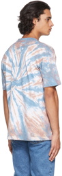 Online Ceramics Blue Tie-Dye 'Dreams Now Loading' T-Shirt