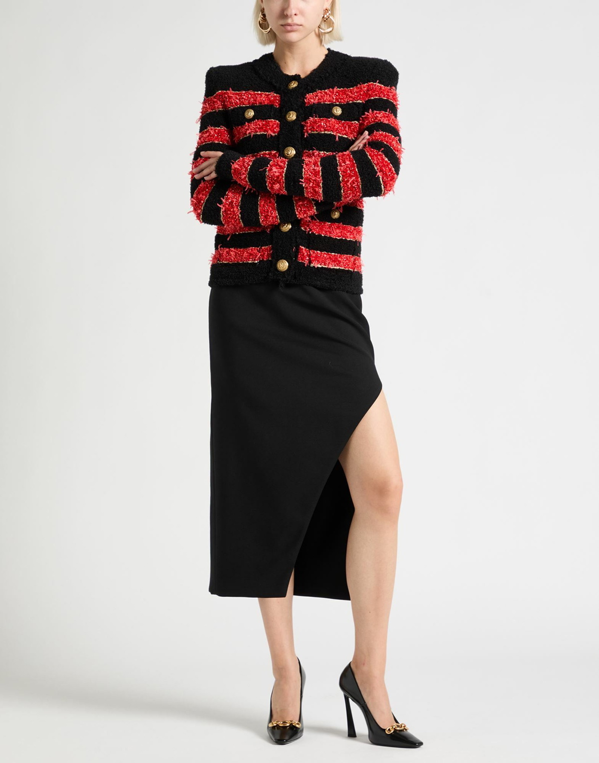 Balmain Womens Jacket in Black
