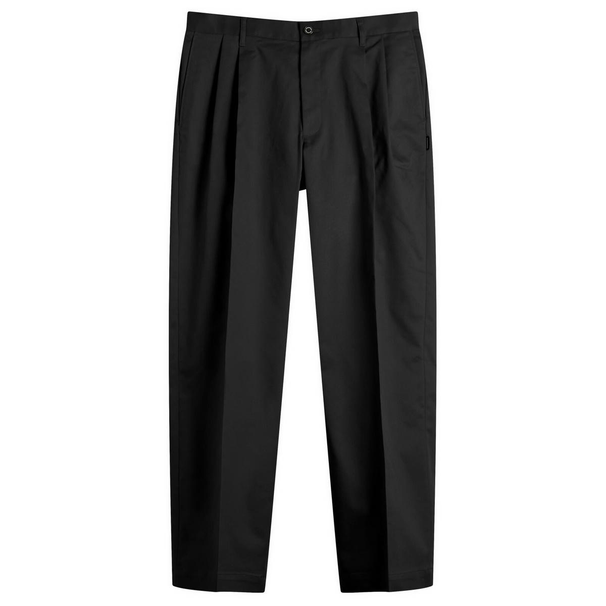 Neighborhood Men's Two Tuck Pants in Black Neighborhood