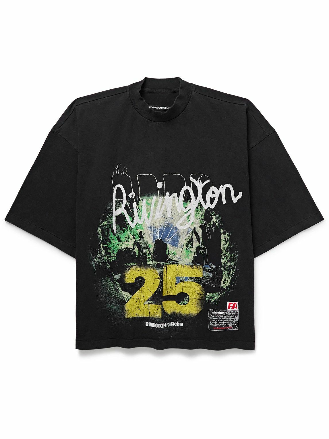 RRR123 - Zombieland Logo-Print Cotton-Jersey T-Shirt - Black