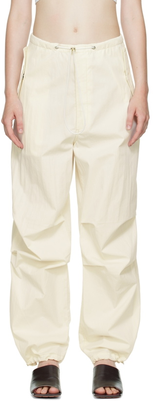 Photo: Dion Lee Off-White Toggle Parachute Trousers