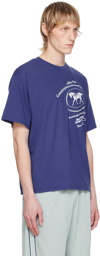 Commission Blue Paneled T-Shirt