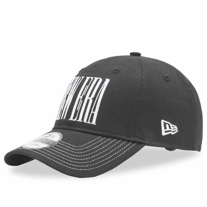 Photo: New Era Wordmark 9Fifty Adjustable Cap in Black 