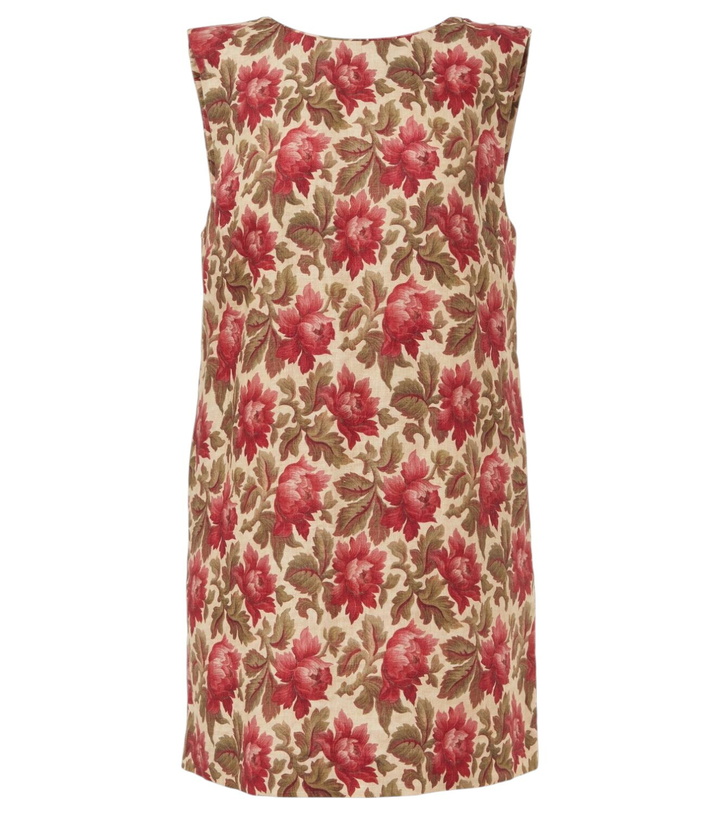 Photo: Posse Rosalie floral linen shift dress