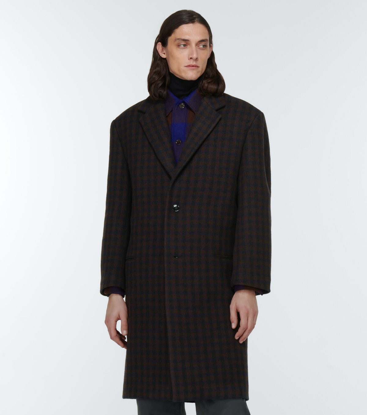 LEMAIRE LIGHT FELTED WOOL LONG OVERSHIRT Lemaire - The Fall