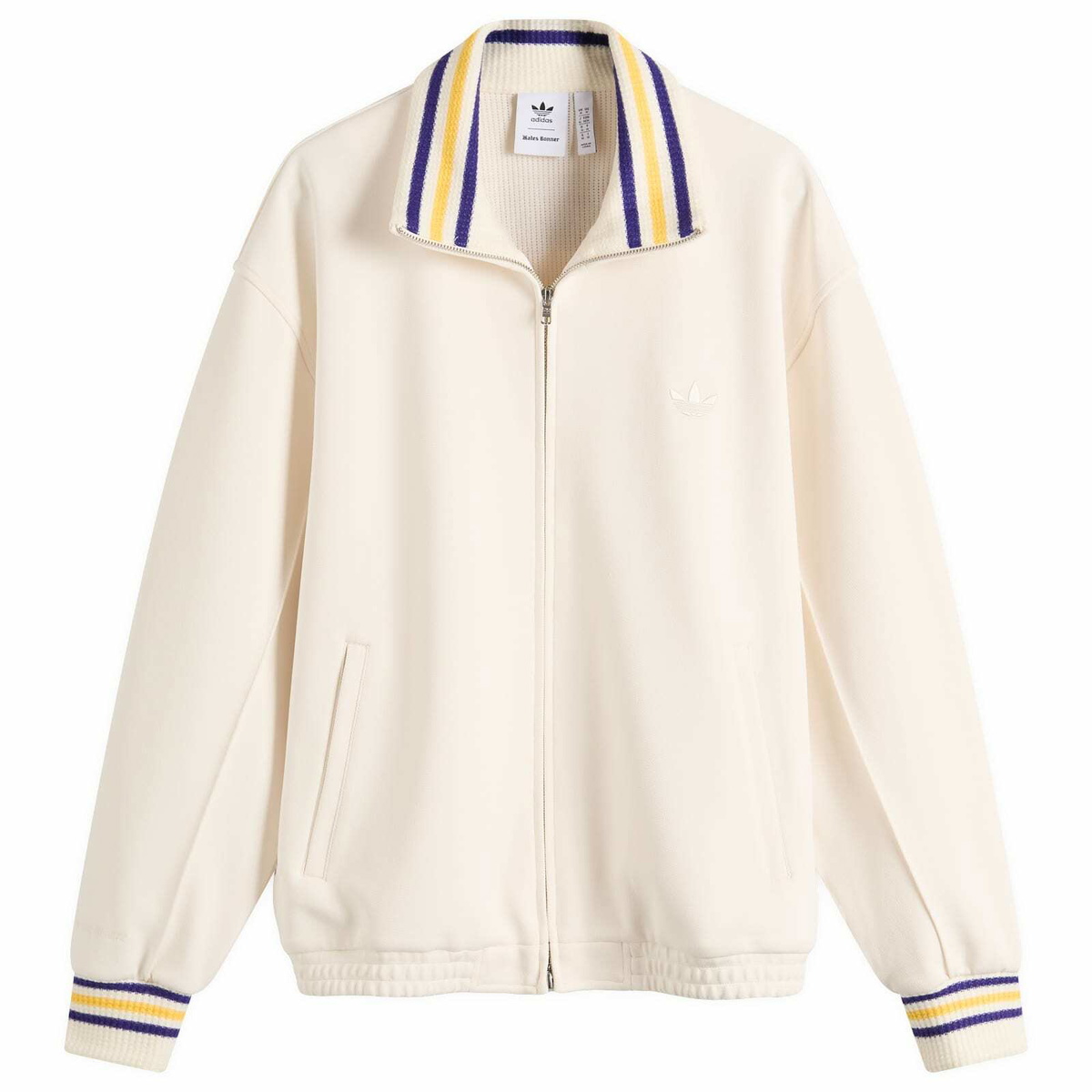 Adidas Men's x Wales Bonner Jabbar Track Top in Chalk White