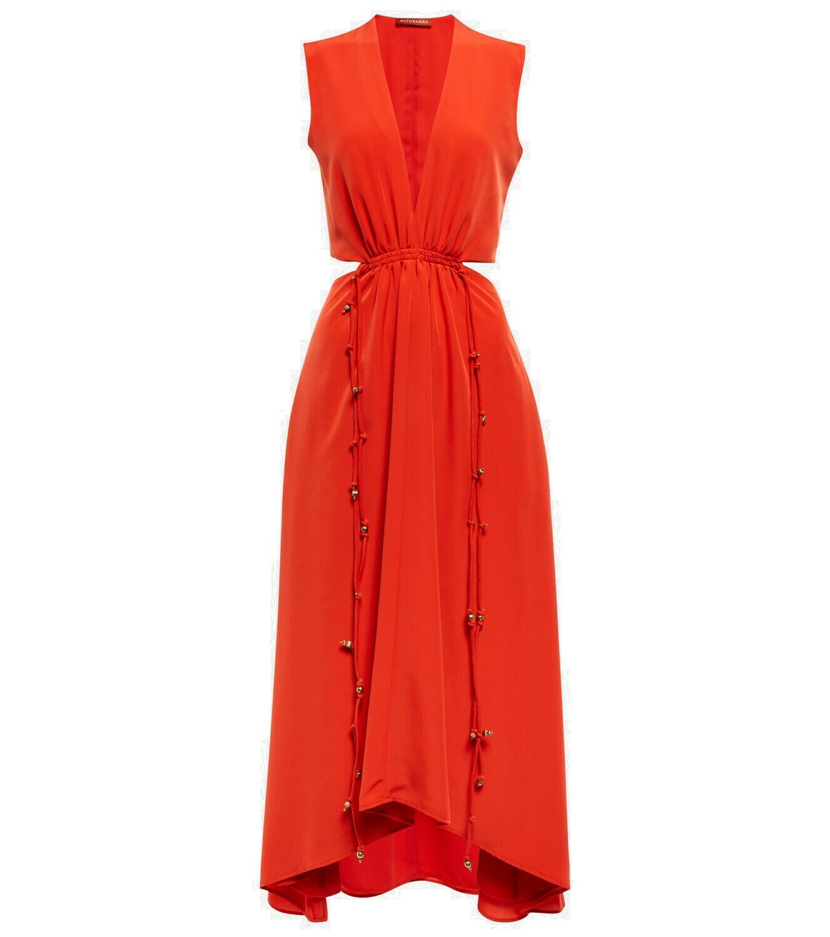 Altuzarra - V-neck midi dress Altuzarra