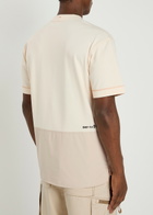 Moncler Grenoble Day-namic Stretch-cotton T-shirt Cream