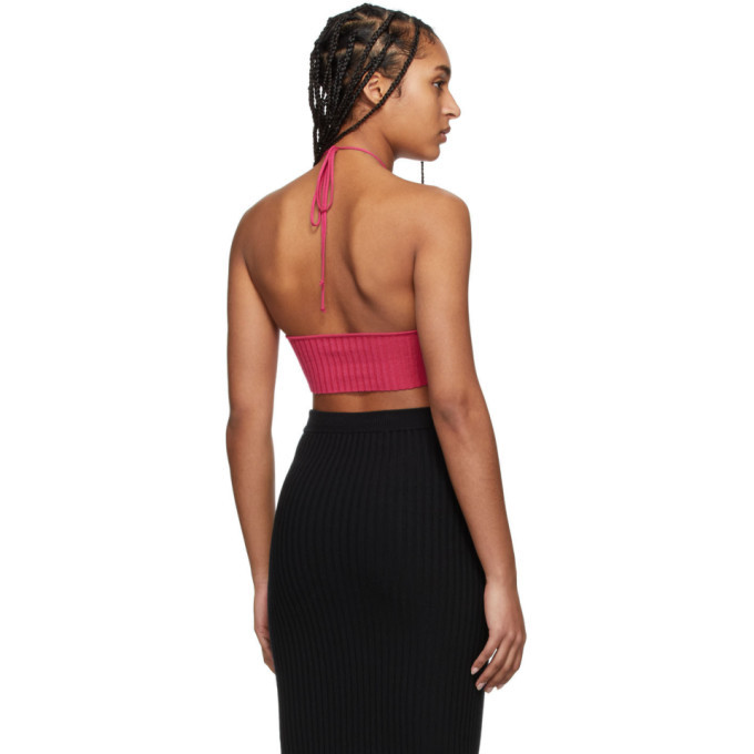 giu giu Pink Halter Top