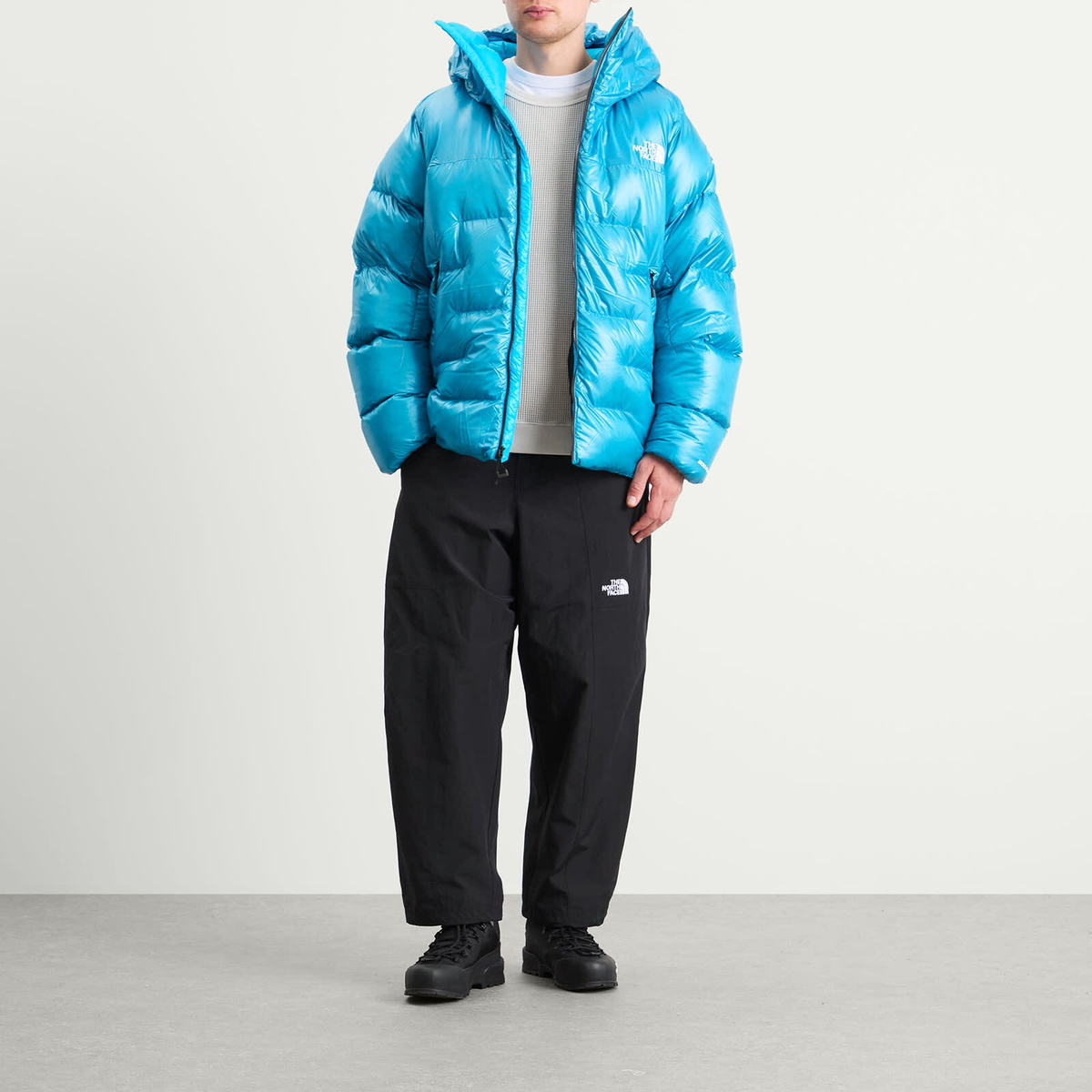 The North Face Men's Summit Series Pumori Down Parka Jacket in Meridian Blue