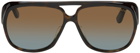 TOM FORD Brown Jayden Sunglasses