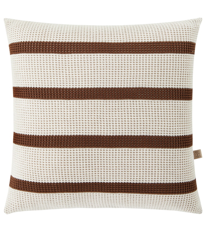 Photo: Brunello Cucinelli Cotton cushion
